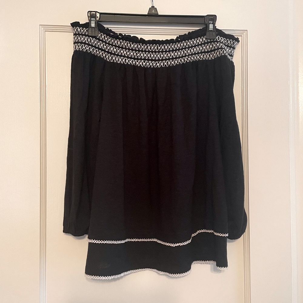 White House Black Market Off the Shoulder Top.